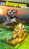 Temple Jockey Run - Horseman Adventure Affiche