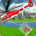 Wild Animal Rescue Helicopter Transport SImulator أيقونة