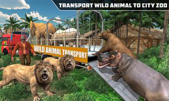 Wildlife Animal Transport Truck Simulator 2019 Affiche