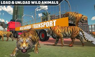 Wildlife Animal Transport Truck Simulator 2019 syot layar 3