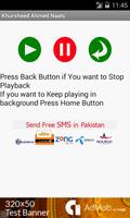 Khursheed Ahmad Naats mp3 screenshot 1