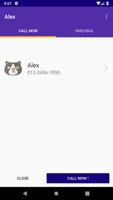 a Cute Call - Simple Contacts Affiche