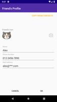 a Cute Call - Simple Contacts capture d'écran 2