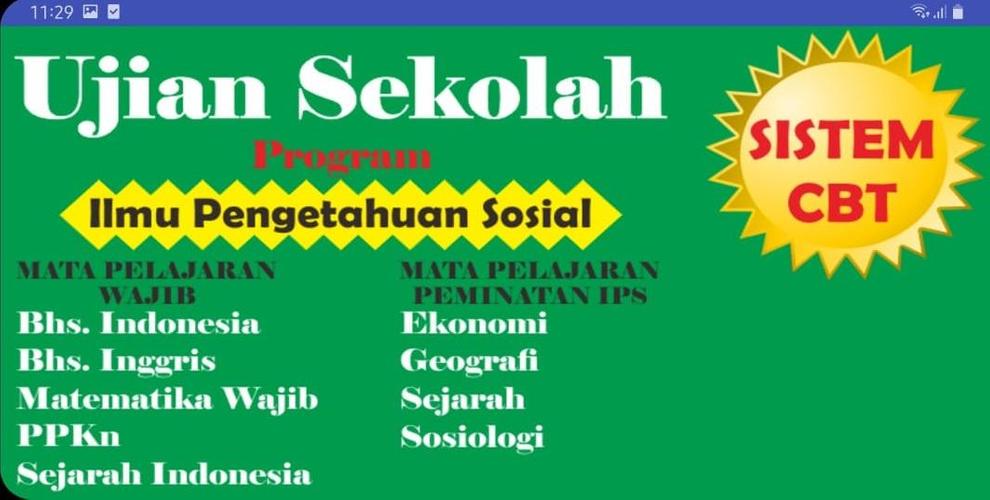 Ujian Sekolah Sma Ma Ips For Android Apk Download