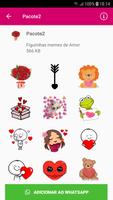 Figurinhas memes de Amor ảnh chụp màn hình 3