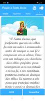 Oração à Santa Luzia ảnh chụp màn hình 1