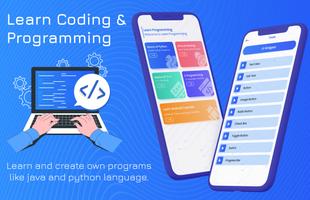 Learn Coding and Programming Plakat