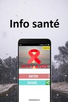 Informations sur le VIH / SIDA Affiche