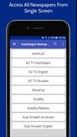Azerbaijan Newspapers تصوير الشاشة 1