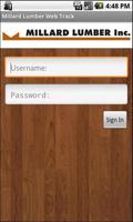 Millard Lumber Web Track Cartaz