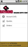 Raymond Web Track capture d'écran 1
