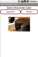 Delicious Cake Recipes capture d'écran 1