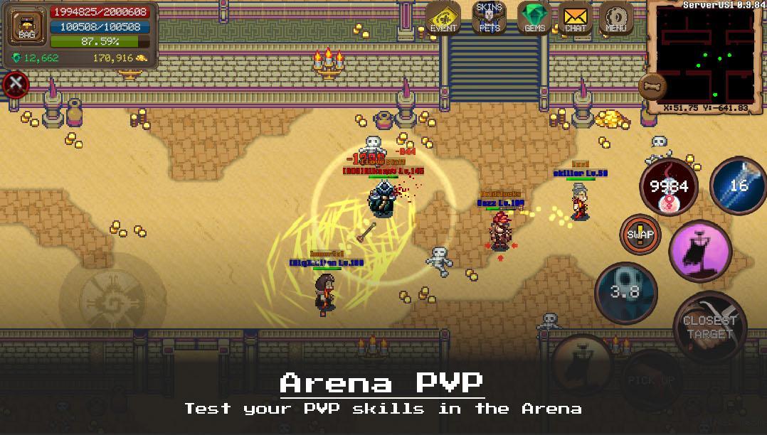 Mmorpg Laurum Online Rpg Pixel Mmo Pvp For Android Apk