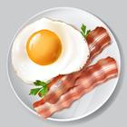 500+ Breakfast Recipes Pro icône