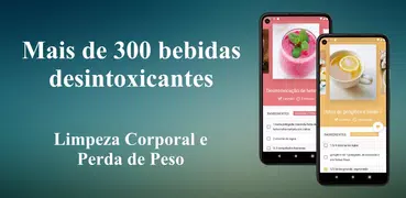 Bebidas Detox: 300+ Receitas