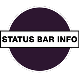 Status Bar Info icône