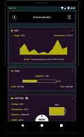 Status Bar Info plakat