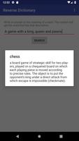 Reverse Dictionary captura de pantalla 1