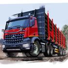Truck Game cargo loader icône