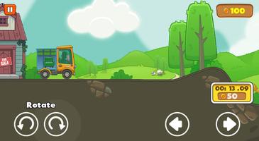 Truck Game cargo loader Affiche