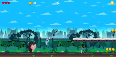 Oggy fight with Bob run syot layar 1