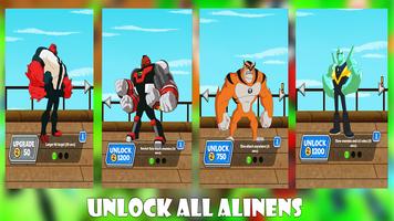 Ben Hero Omnitrix Fight imagem de tela 1