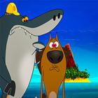 zig and sharko & marina island أيقونة