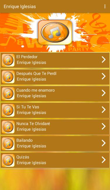 Enrique Iglesias Mp3 2019 APK voor Android Download