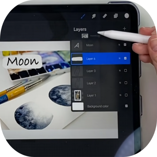 Paint Drawing Guide App