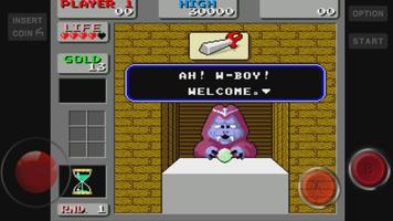 Wonder Boy in Monster Land captura de pantalla 1