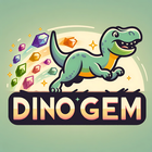 Dino Gem: Run & Collect Gems ícone