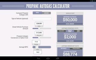 Propane Autogas Calculator capture d'écran 3