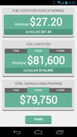 برنامه‌نما Propane Mower Calculator عکس از صفحه