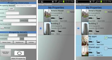 Rental Property Manager Lite اسکرین شاٹ 1