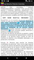 Ley 1755 de 2015 - Derecho de Petición Colombia capture d'écran 2