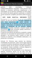 Ley 1755 de 2015 - Derecho de Petición Colombia ภาพหน้าจอ 2