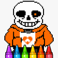 ”Sans Coloring Book