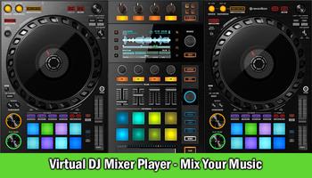 Virtual DJ Mixer Joueur Affiche