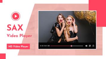 Sax Video Player - All Format HD Video Player 2021 poster