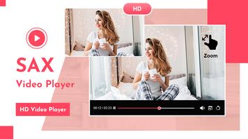 Sax Video Player - All Format HD Video Player 2021 screenshot 1