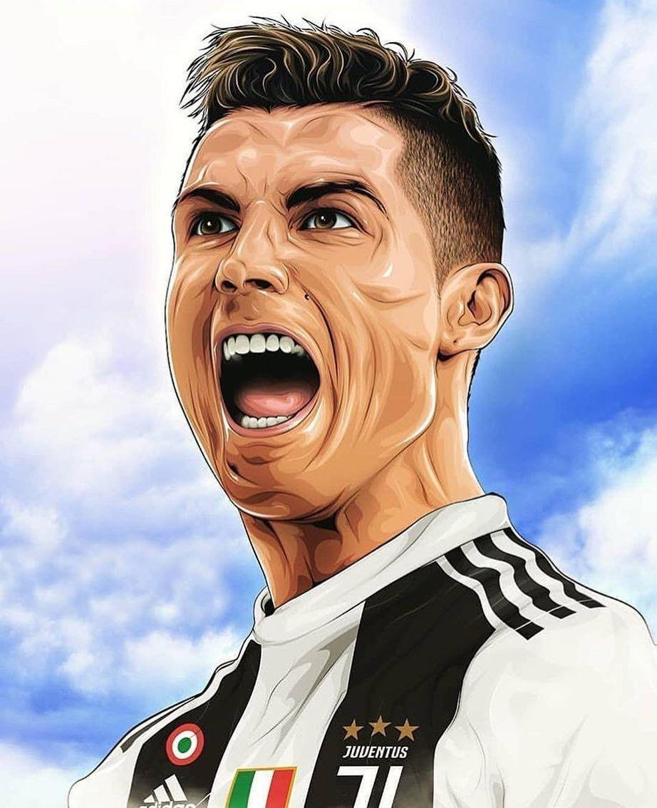 Cristiano Ronaldo Wallpaper Cartoon - Caricature From Photo Online Make