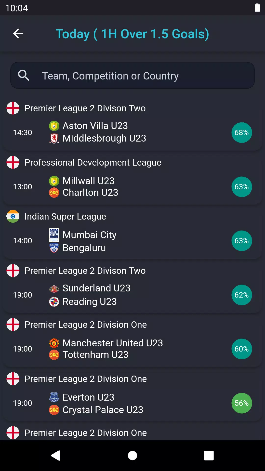 Pro Soccer Stats for Android - Download