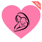 New Pregnancy + tracker app, Week by week in 3D,2D Zeichen