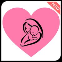 New Pregnancy + tracker app, Week by week in 3D,2D Plakat
