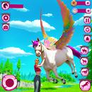 My Flying Unicorn Horse Game APK