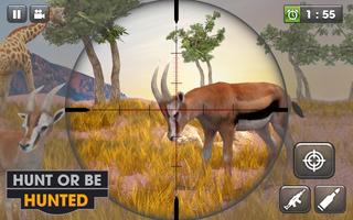 Wild Safari 4x4 Hunting Game Affiche