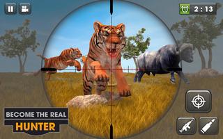 Wild Safari 4x4 Hunting Game capture d'écran 1
