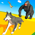 Epic Animal Hop & Smash Run 3D ícone