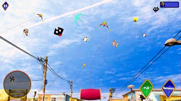 Pipa Layang Kite Flying Game captura de pantalla 3