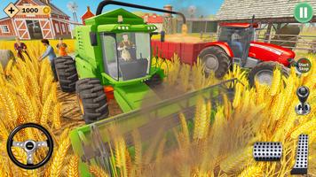 Farming Tractor: Tractor Game Affiche
